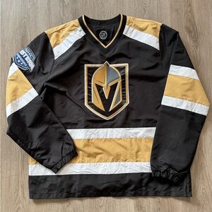 NHL GIII Vegas Golden Knights Men's Pullover Logo Jacket New with Tags